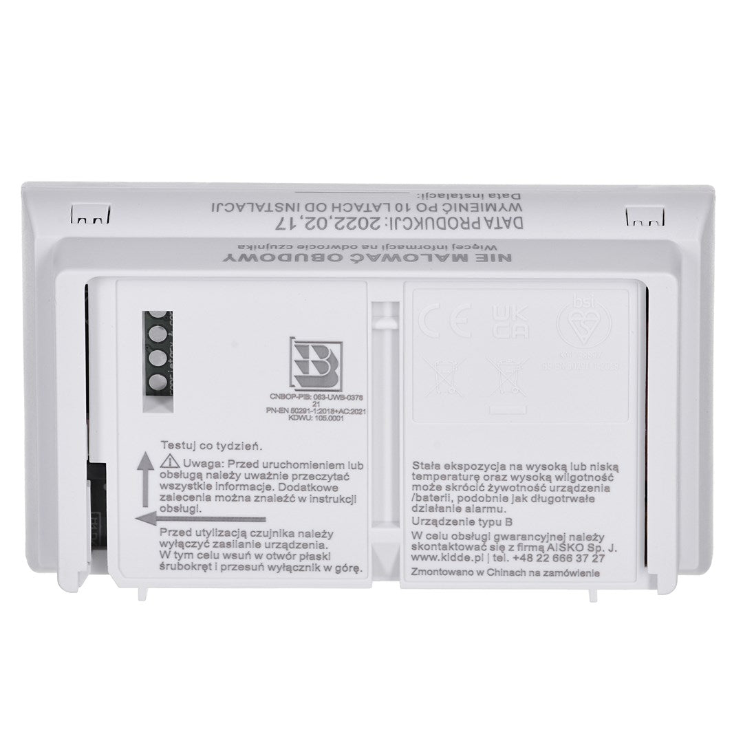 K10LLDCO Kidde Carbon Monoxide Detector