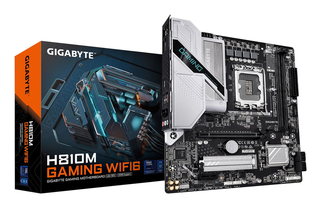 Gigabyte H810M GAMING WIFI6 Motherboard - LGA1851 (H810M Gaming WIFI6)