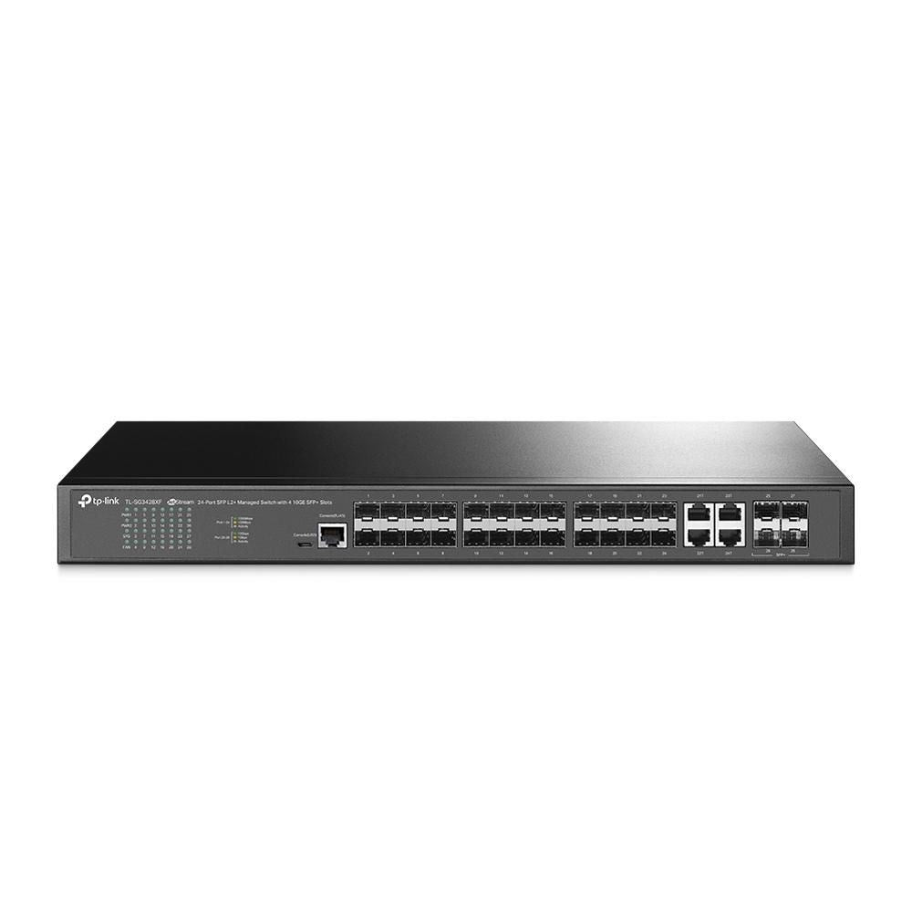 TP-LINK Managed Switch 24-Port SFP L2+ 128 Gbit/s TL-SG3428XF