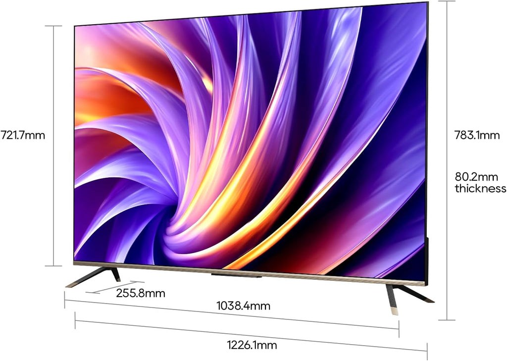 dreame TV 50" 4K Ultra HD Smart QLED 350 cd/m² 50Q100