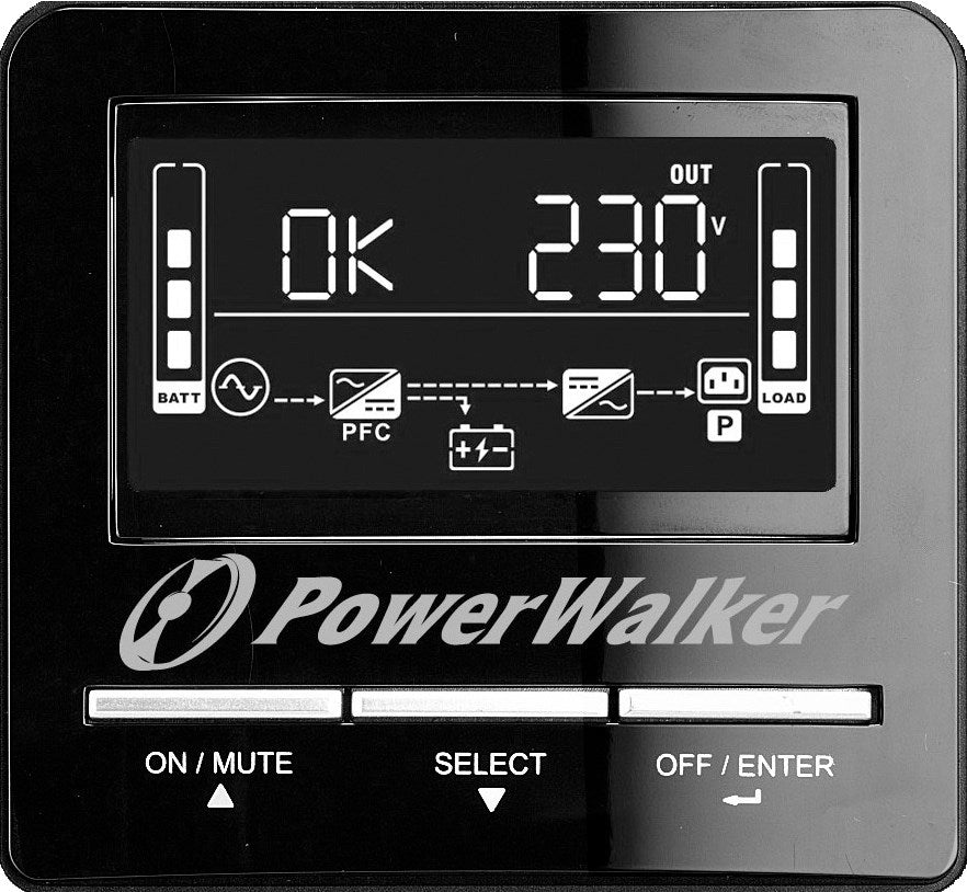PowerWalker VI 1500 CW FR Line-Interactive UPS 1.5 kVA