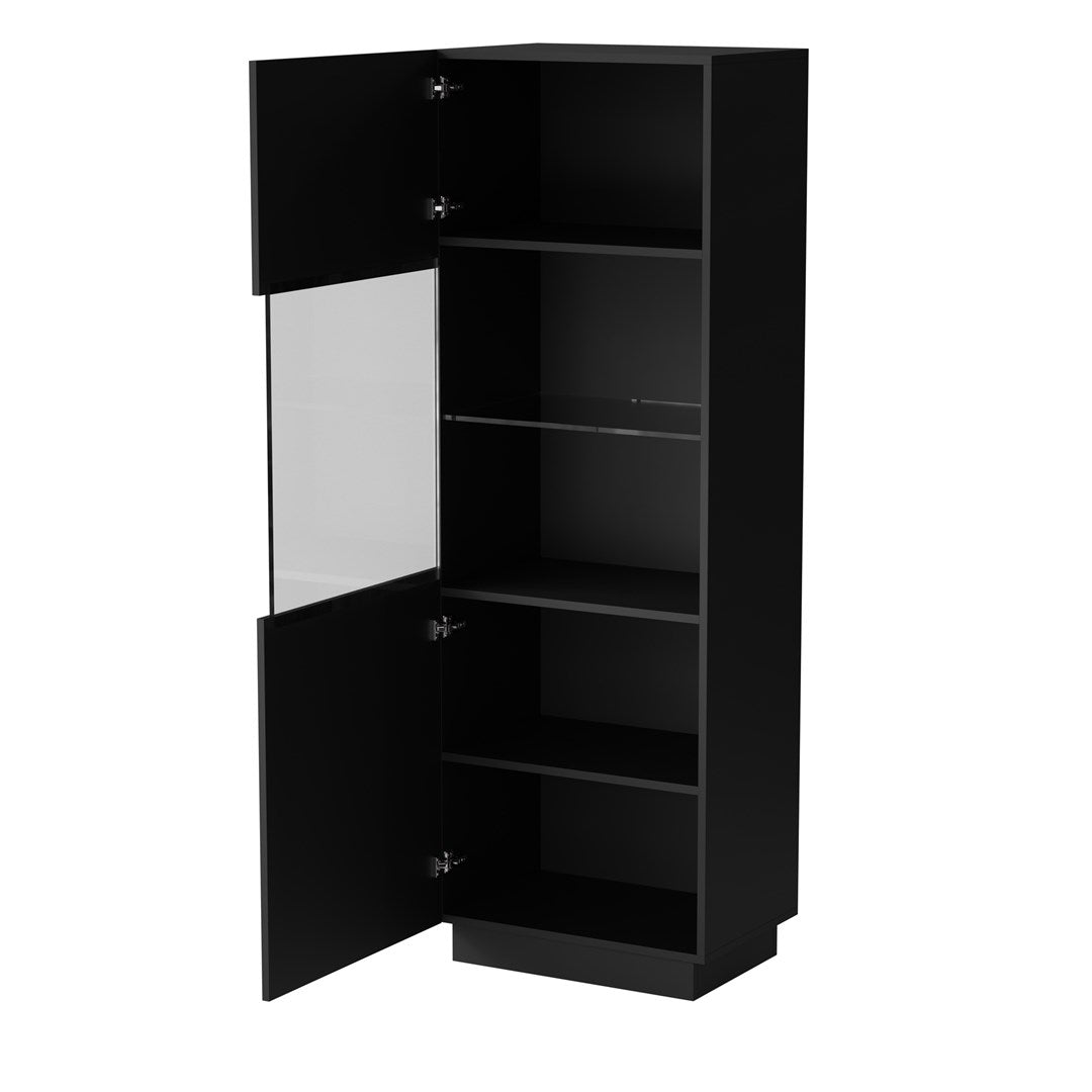 Cama LIVERTI display cabinet 59.5x42x178 black