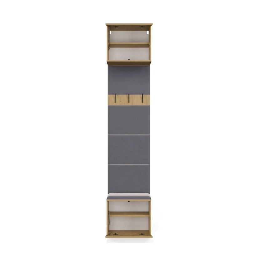 HAGA 1SZ Artisan Oak Coat Rack