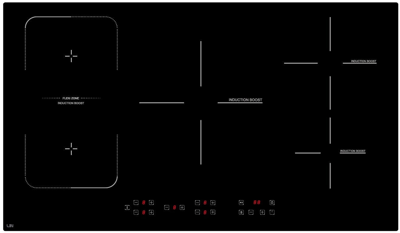 LIN LI-B57235 Induction Cooktop 7200 W