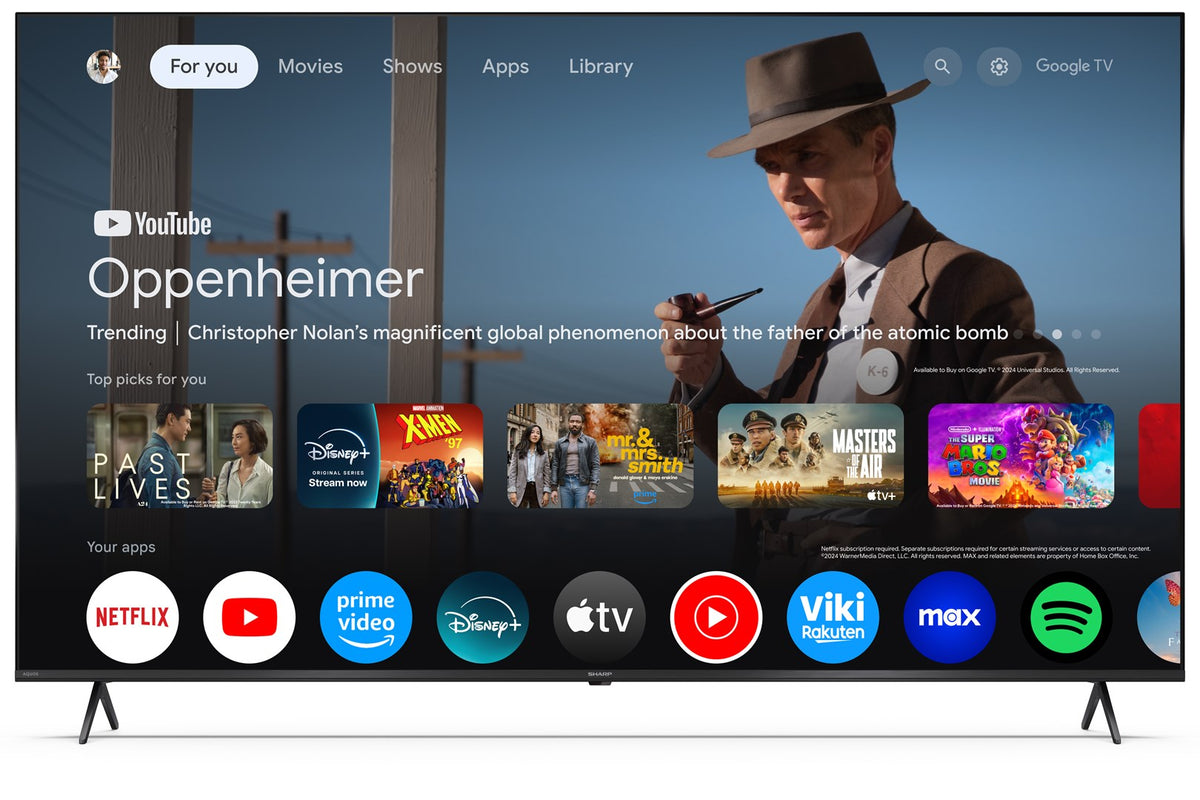 SHARP 55-inch 4K Ultra HD Smart TV 3840 x 2160 55HP5265E