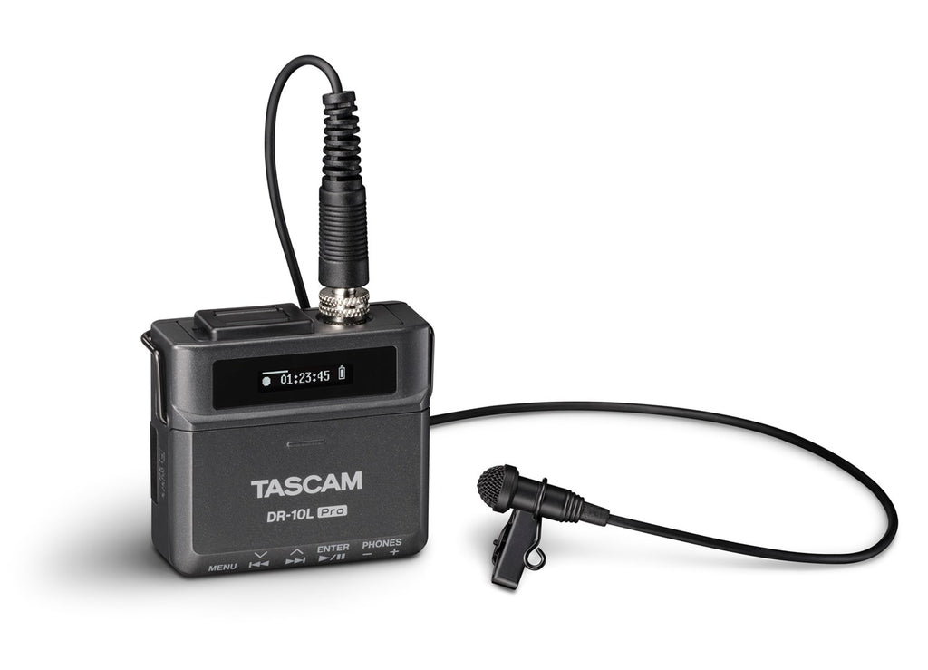 Tascam DR-10 L Pro Digital Recorder with Lavalier Microphone