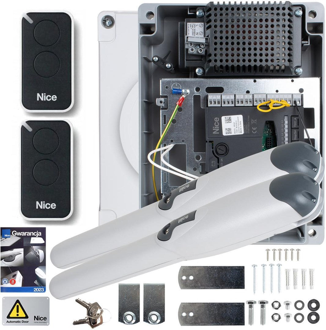NICE WINGO 2024 24V kit for double-leaf gates (without photocells)