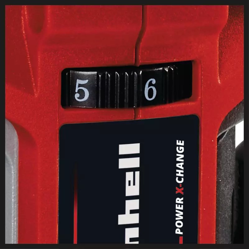 Einhell TP-RO 18 Set Li BL Black  Red  Silver 30000 RPM