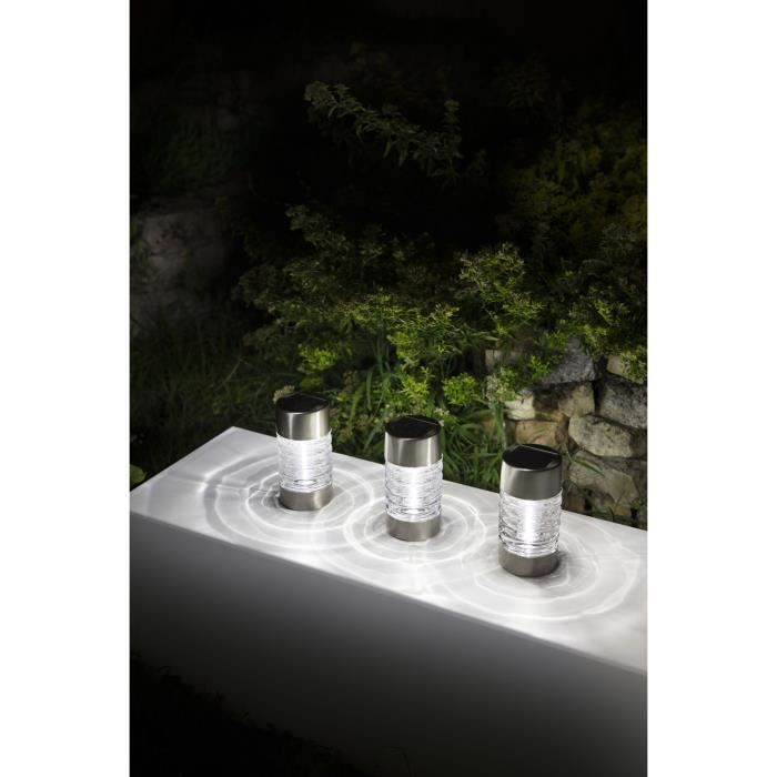 GALIX Stainless Steel Solar Powered Beacon - 0.13W - 10 Lumens