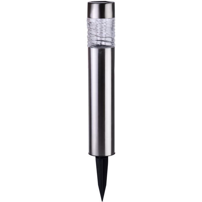 GALIX Stainless Steel Solar Bollard - 0.13W - 10 Lumens