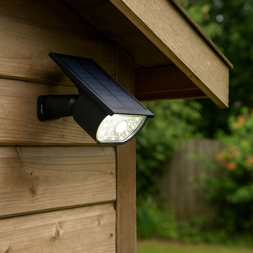 GALIX Solar Spotlight - G2603 - 300 Lumens - Motion Sensor - Outdoor