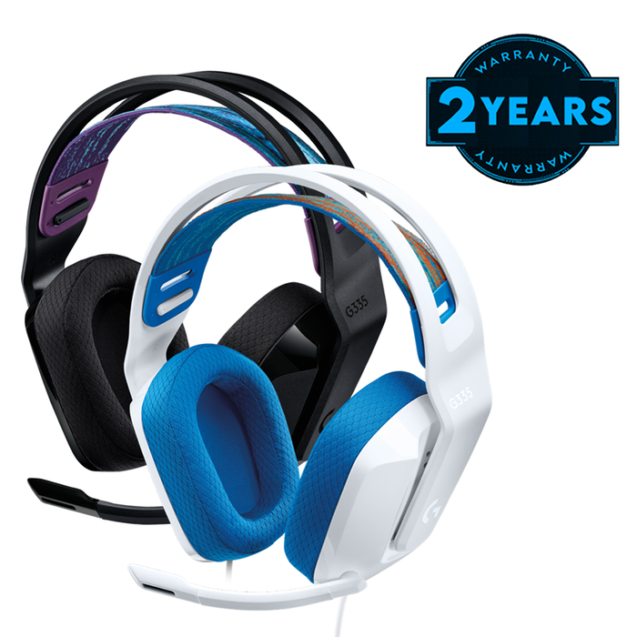 Logitech G335 Headphones White + G PRO X SuperLight 2 | Model 44374