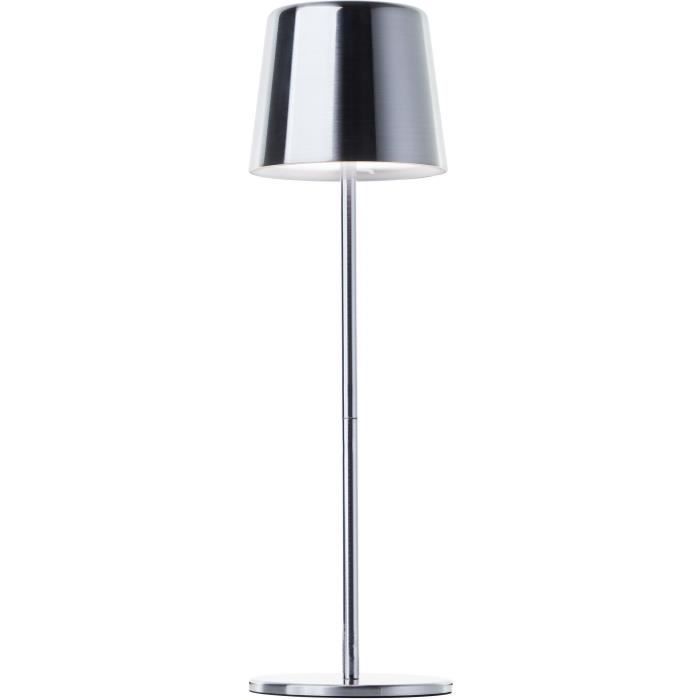 XAANA BRILLIANT Outdoor Table Lamp - Rechargeable - Chrome - LED - 2W - IP44 160lm