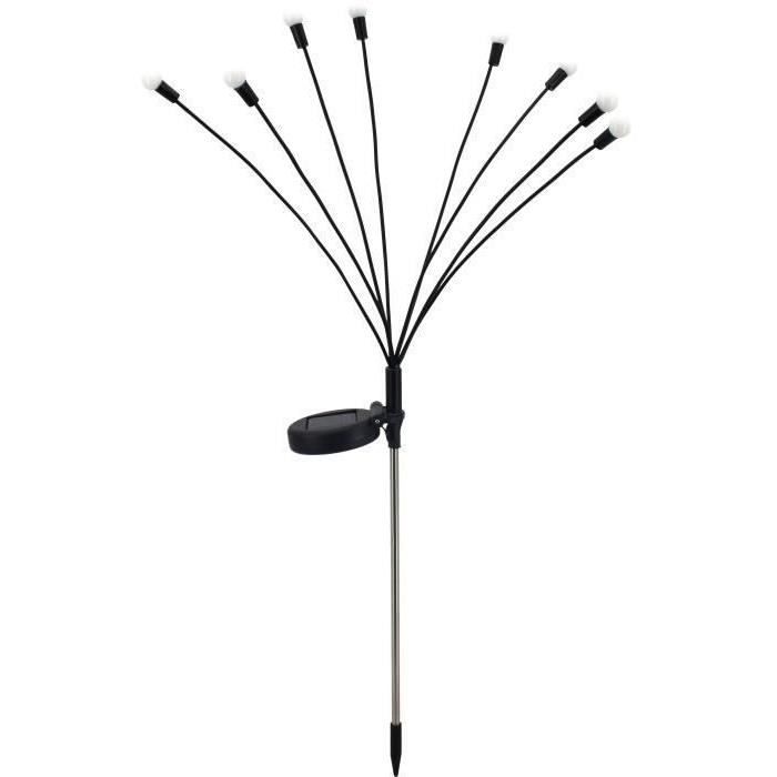 GALIX G4435 Solar Light Decoration - Bouquet Shape - 8 Warm White LEDs - H69cm