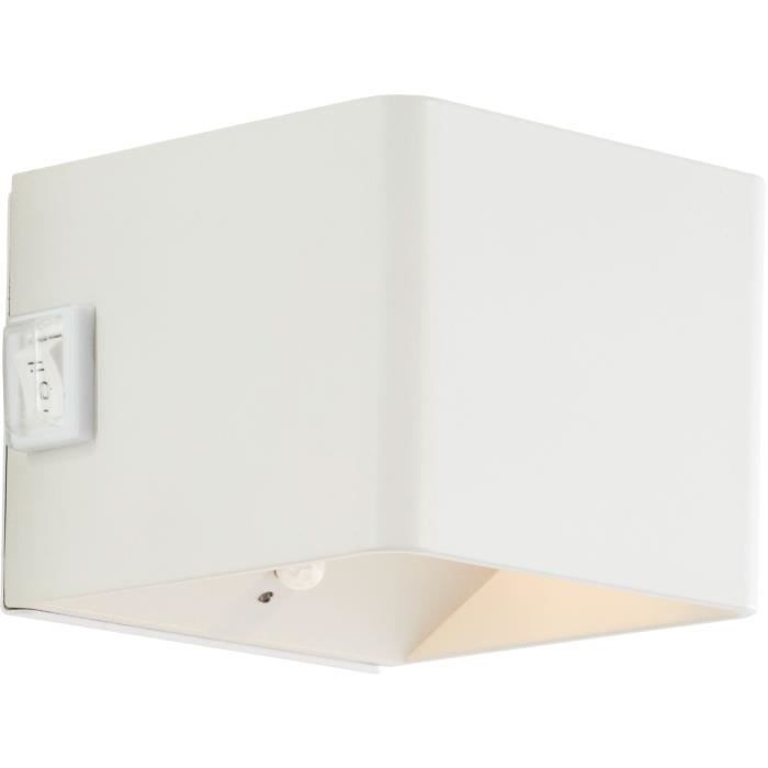 BRILLIANT Magnetic Outdoor Wall Light - ISEO - Rechargeable - White - LED - Motion Sensor - 4W - 300lm - 3000K - USB