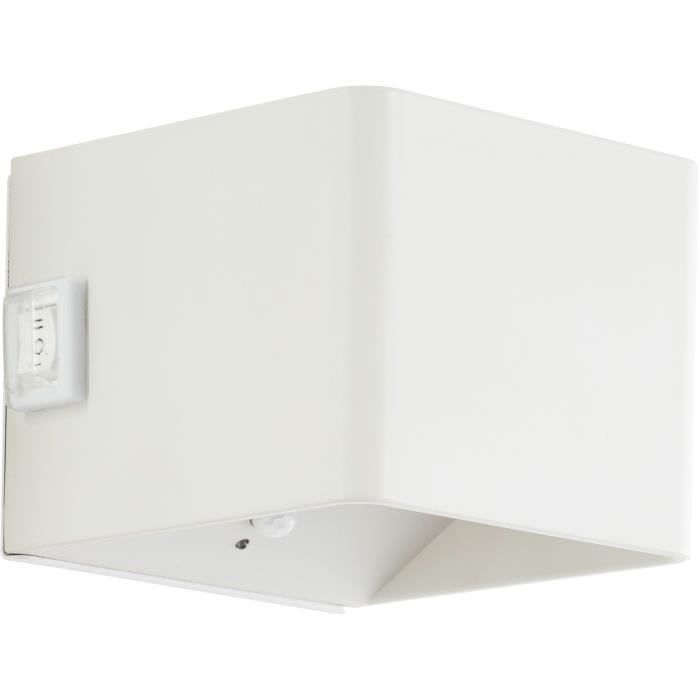 BRILLIANT Magnetic Outdoor Wall Light - ISEO - Rechargeable - White - LED - Motion Sensor - 4W - 300lm - 3000K - USB