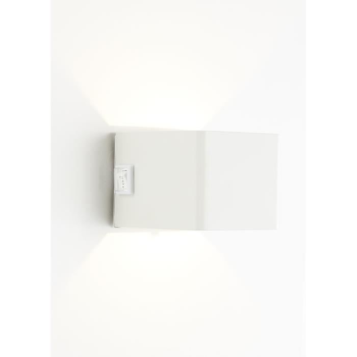 BRILLIANT Magnetic Outdoor Wall Light - ISEO - Rechargeable - White - LED - Motion Sensor - 4W - 300lm - 3000K - USB