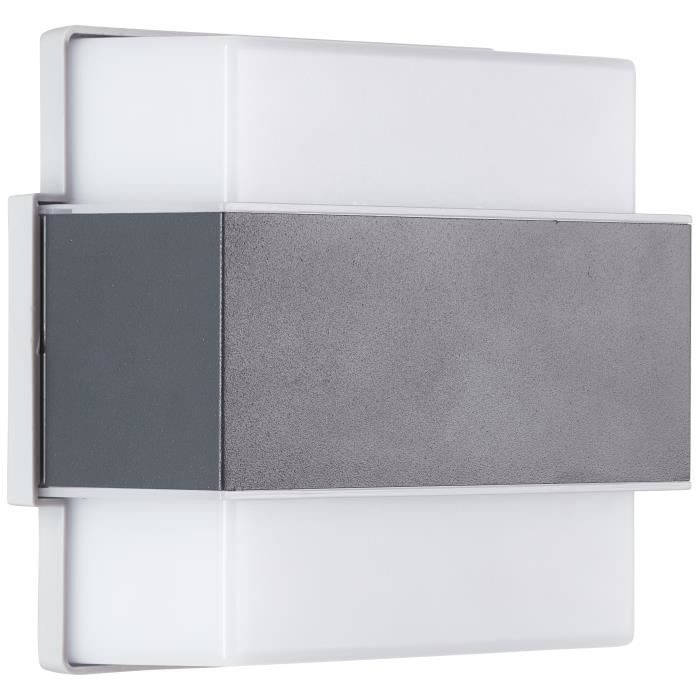 BRILLIANT Outdoor Wall Light - ARCHIE - Metal and Plastic - Anthracite - Integrated LED - 7W - IP44