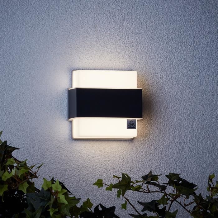 BRILLIANT Outdoor Wall Light - ARCHIE - Metal and Plastic - Anthracite - Integrated LED - 7W - IP44