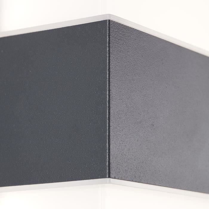 BRILLIANT Outdoor Wall Light - ARCHIE - Metal and Plastic - Anthracite - Integrated LED - 7W - IP44