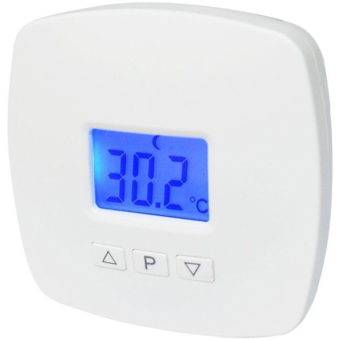 Thermostat digital - GAO - Branchement 2 fils - Réglage 530°C - 4 modes Eco/Confort/Hors-gel/Standby