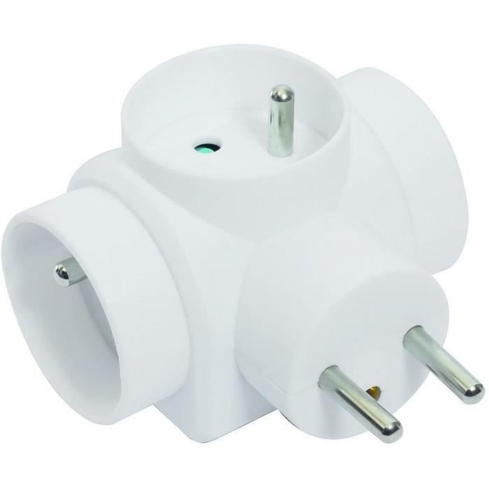 GAO Triplite - 3x16A - White, NF Compliant