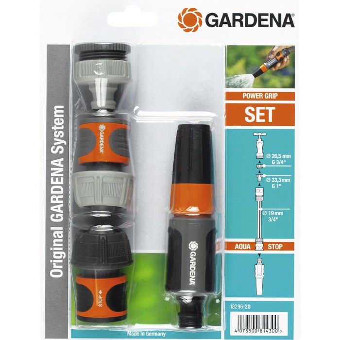 GARDENA Basic Kit 20/27 - For 19 mm Hose - Complete Set