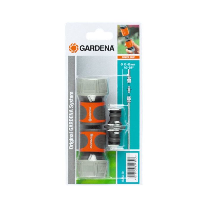 GARDENA Watering Kit - For 19 mm Hose - 2 Quick Connect Fittings