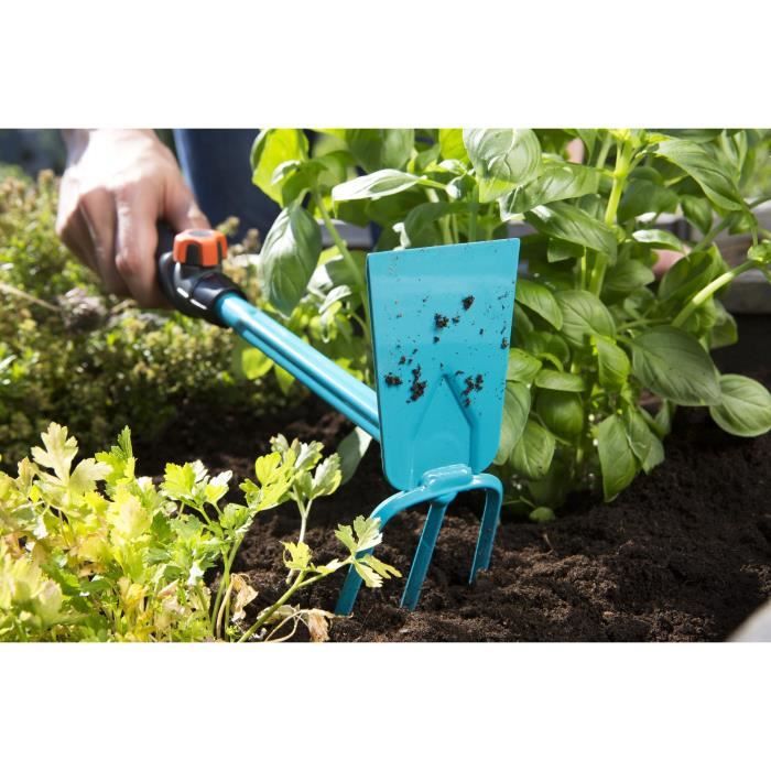 GARDENA Combisystem Flower Hoe - Coated Steel