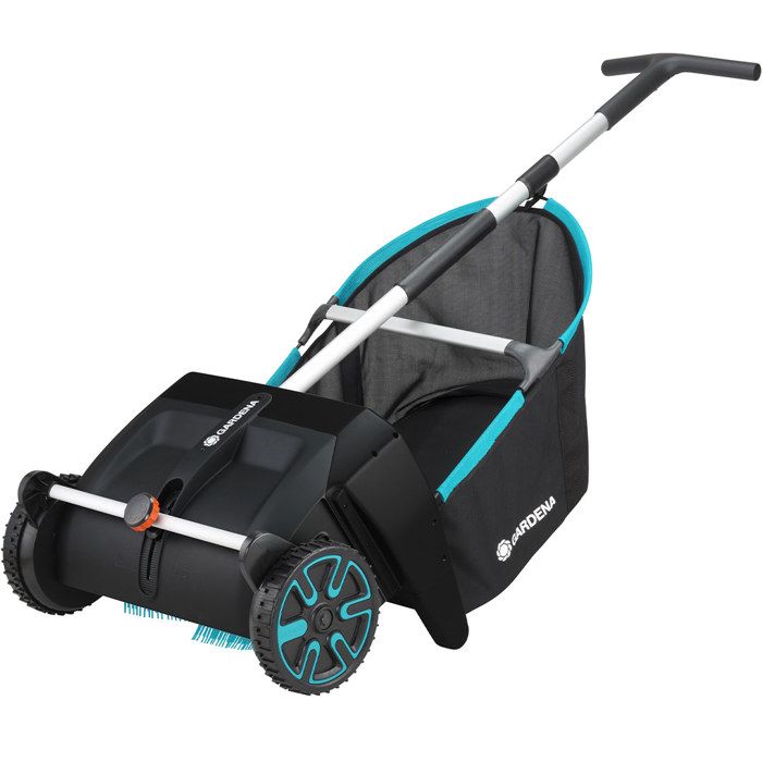 GARDENA Leaf Collector - 3565-20 | Working width: 49 cm, 90 L collection bin, Leaf collector, Sweeper