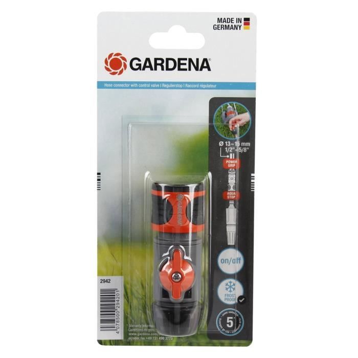 Gardena Regulator Connection Ø13mm & Ø15mm resistant-5