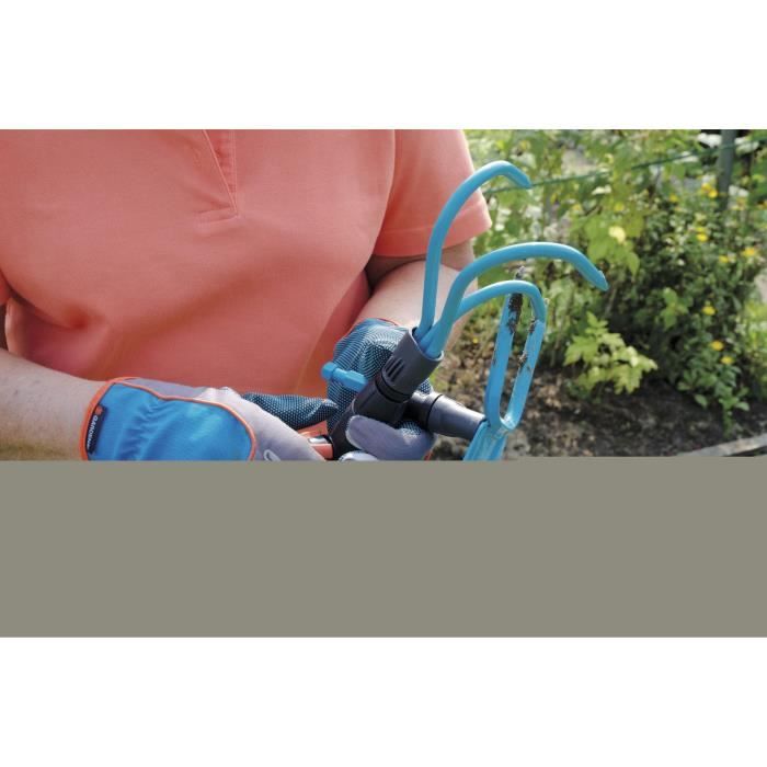 GARDENA Combisystem 130 cm FSC-Certified Wooden Handle - Tool Holder