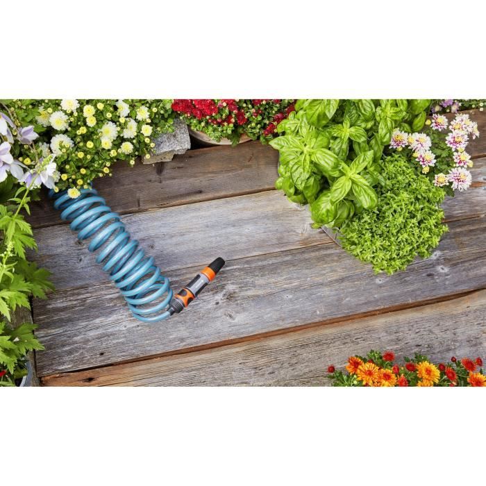 GARDENA Flexible Watering Hose - 15 m Length - Complete Kit with Fittings - Model 4648-26