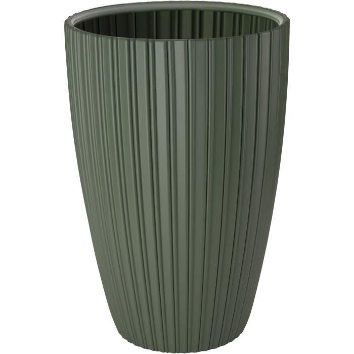 Flower pot - GARDEN ID - Fancy - 40 x 58 cm - For garden, balcony or indoor use - Lime green
