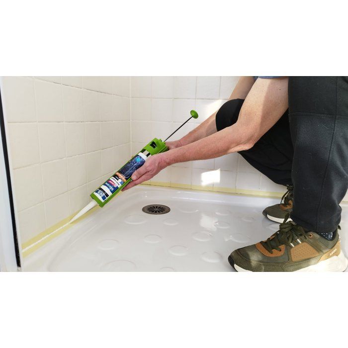 GEB Multi-Surface Sanitary Silicone - 60 Chrono - Translucent - 280 ml
