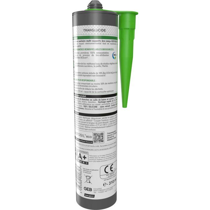 Professional Silicone Sealant - Fast Drying in 2 Hours - 280 ml Cartridge - Mold Resistant
