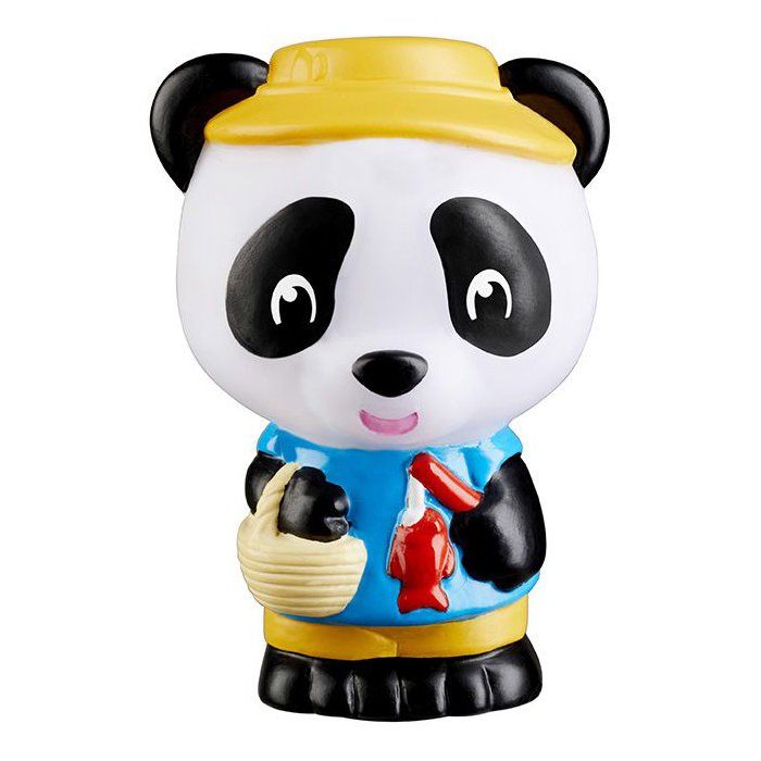 SOPHIE THE GIRAFFE - Klorofil Panda Figurines Set of 4 - Bao, Jian, Tam, Poppy