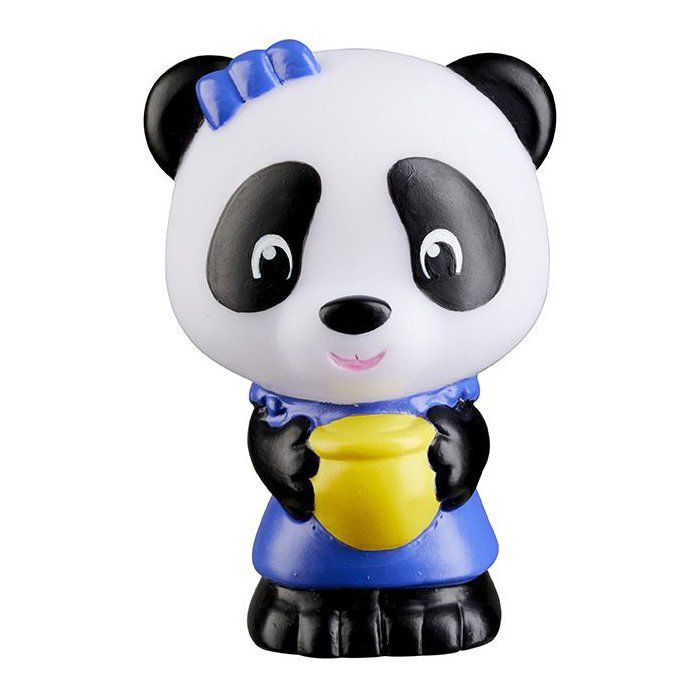 SOPHIE THE GIRAFFE - Klorofil Panda Figurines Set of 4 - Bao, Jian, Tam, Poppy