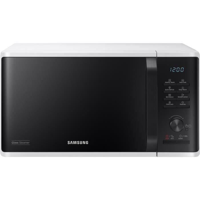 SAMSUNG MS23K3555EW 23 L Solo Microwave Oven - White - Electronic Control + Button - Keep Warm Function