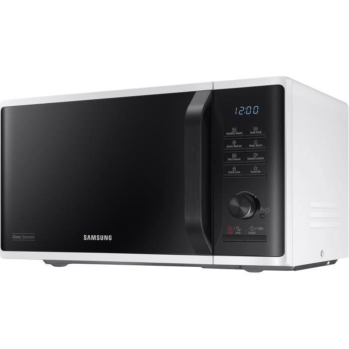 SAMSUNG MS23K3555EW 23 L Solo Microwave Oven - White - Electronic Control + Button - Keep Warm Function