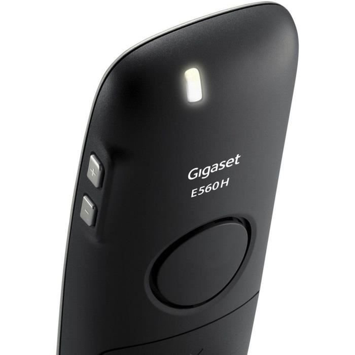 GIGASET Landline Phone E560A Silver with Answering Machine