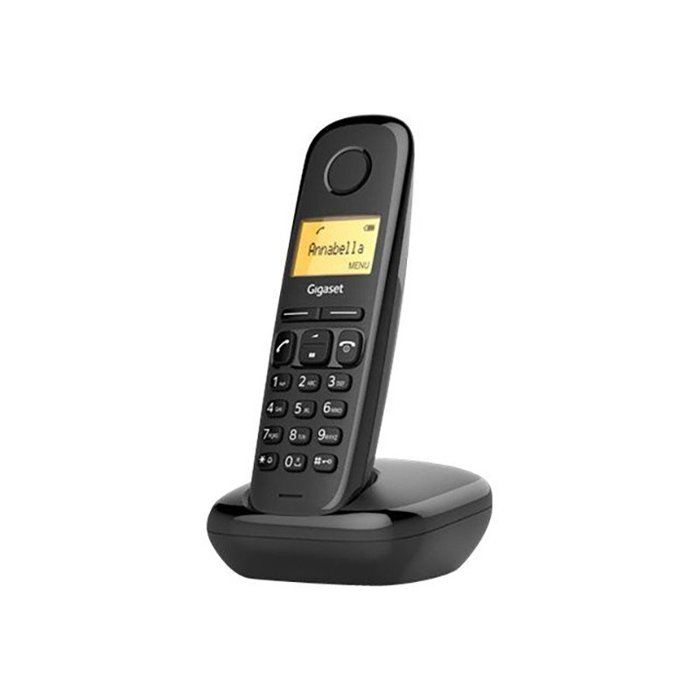GIGASET A170 Corded Phone Black with 50-Contact Phonebook
