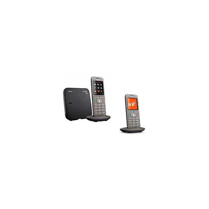 Gigaset CL 660 A Duo Cordless Phone - Anthracite - 400 Contacts - Answering Machine
