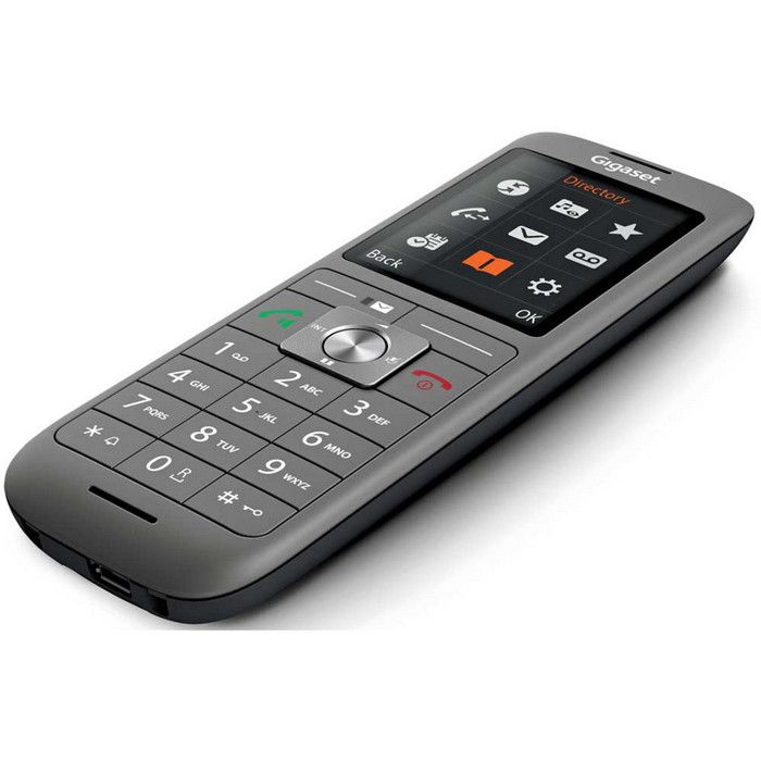 Gigaset CL 660 A Duo Cordless Phone - Anthracite - 400 Contacts - Answering Machine