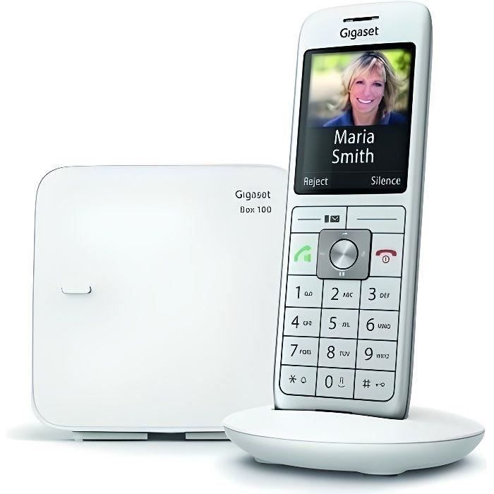 Gigaset CL 660 Cordless Phone - White - 400 Contacts - Hands-free