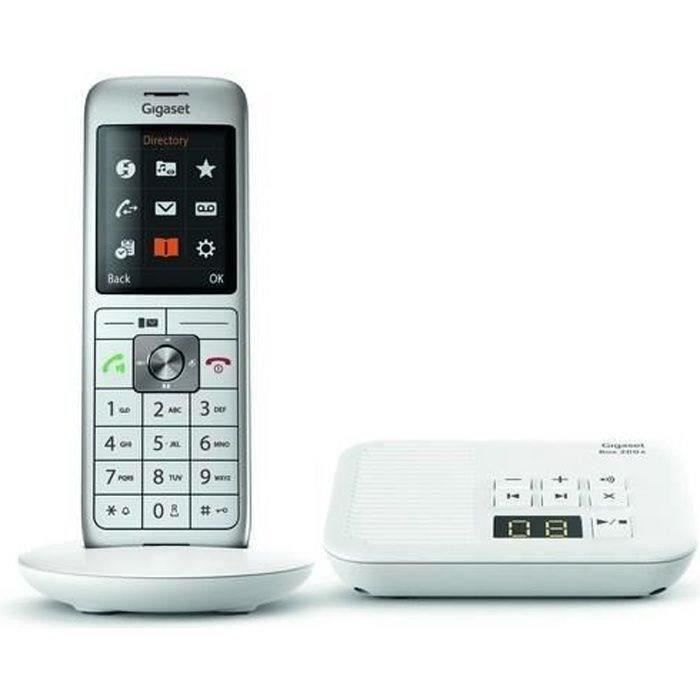 Gigaset CL 660 A Cordless Phone - White - 400 Contacts - Answering Machine