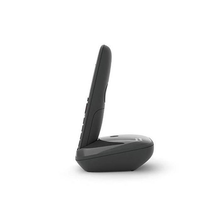 GIGASET AS690 A Quattro Corded Telephone - Black - Answering Machine, Hands-Free Mode