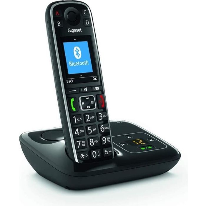 GIGASET E720A Cordless Landline Phone for Seniors - Easy to Use