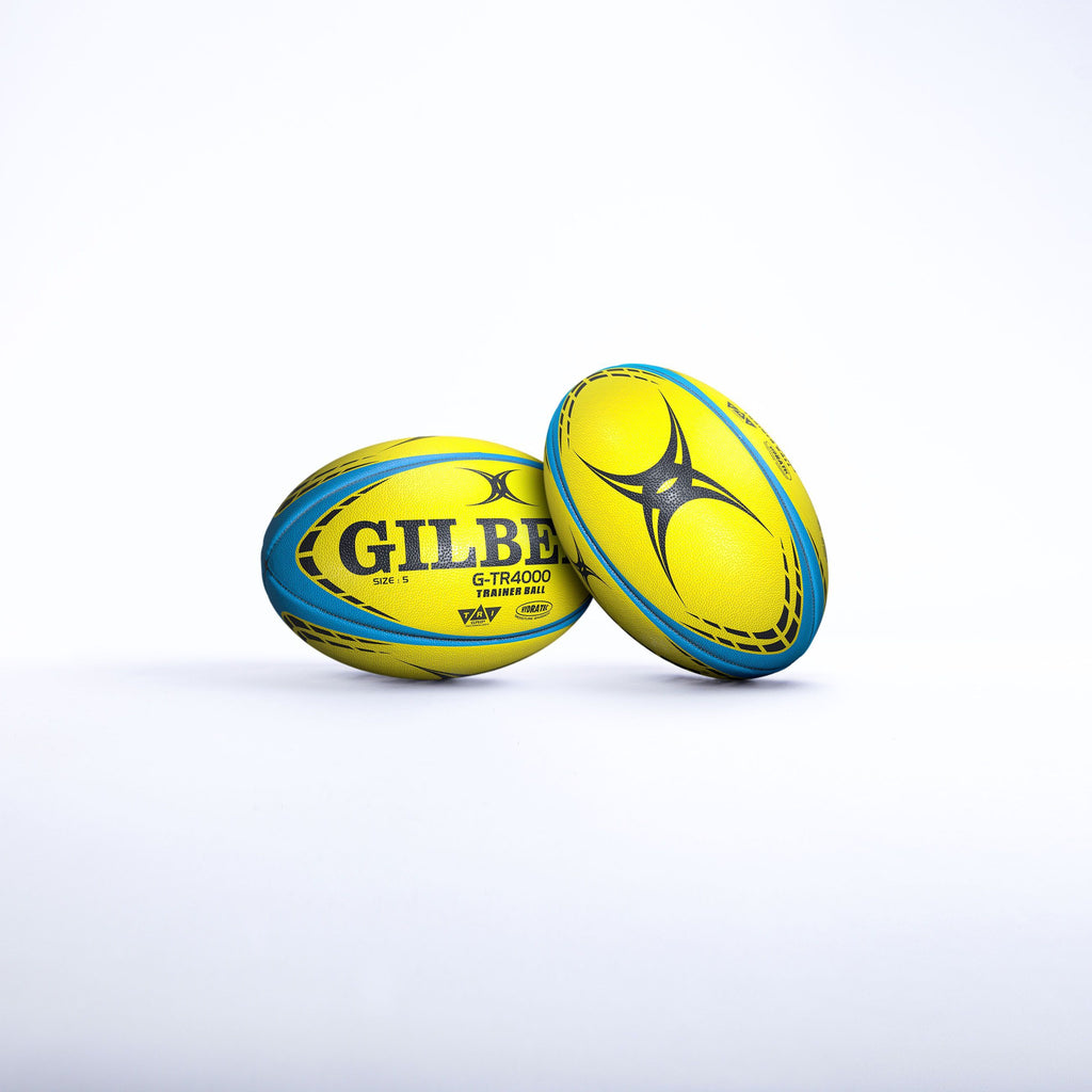 GILBERT Training Rugby Ball - GTR4000 - Fluorescent - Size 5