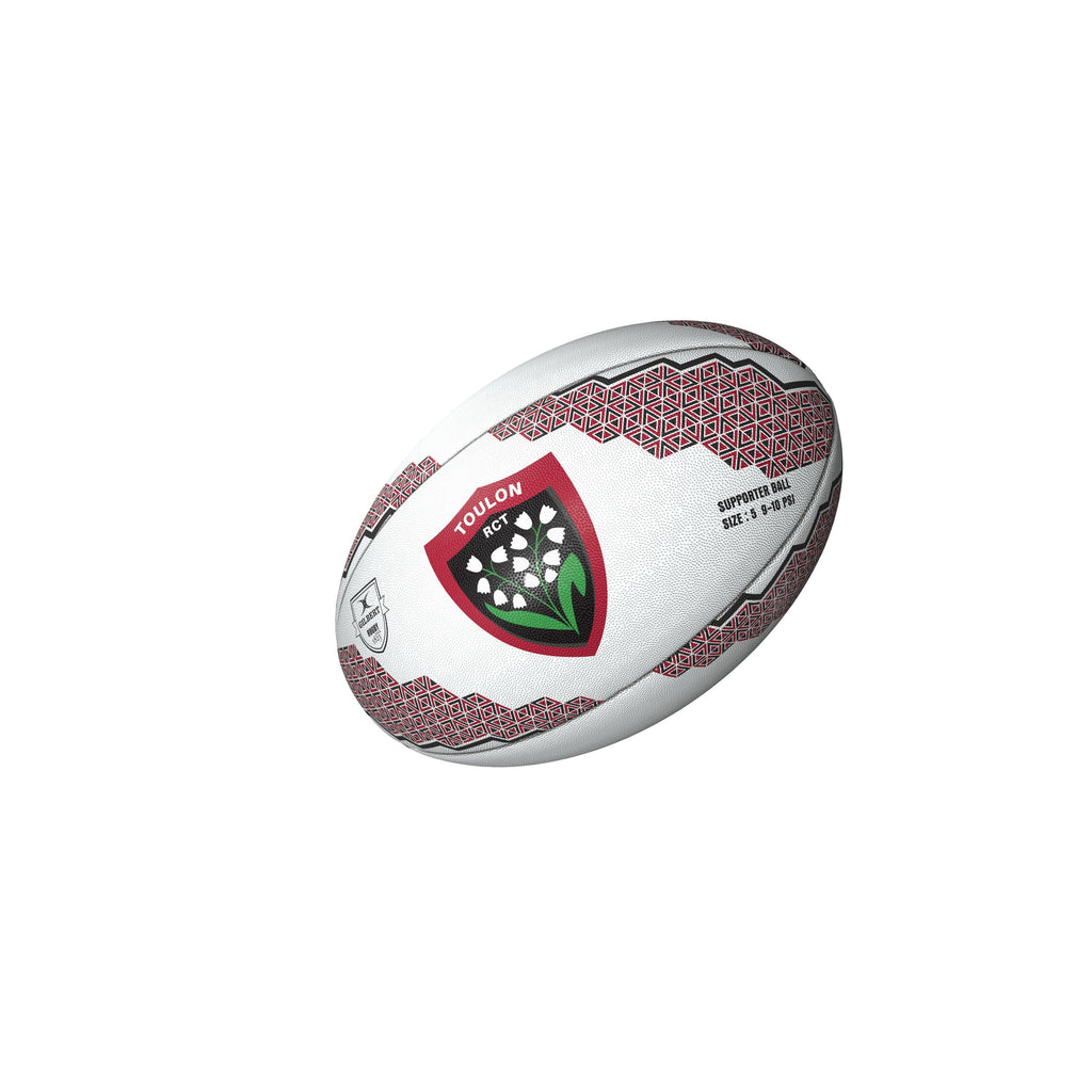 Gilbert Rugby Ball - Toulon Supporter - Size 5